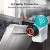 Hisense HS622E90XUK Freestanding Standard Dishwasher 85cm High