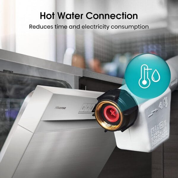 Hisense HS622E90XUK Freestanding Standard Dishwasher 85cm High