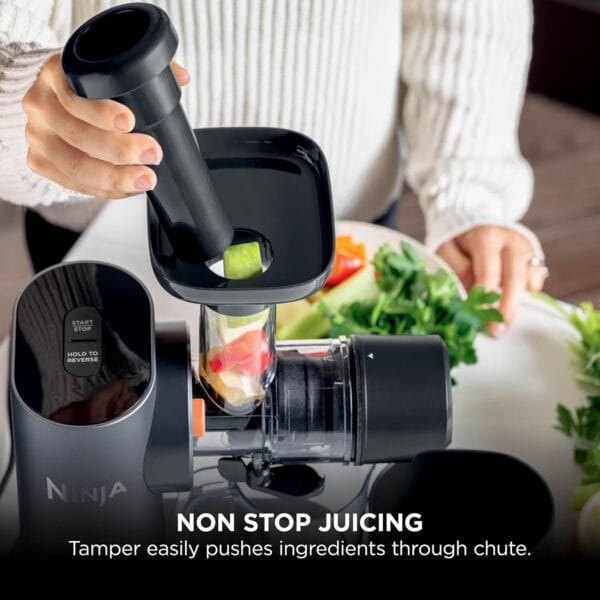 Ninja Cold Press Juicer Machine with Jug & Pulp Container