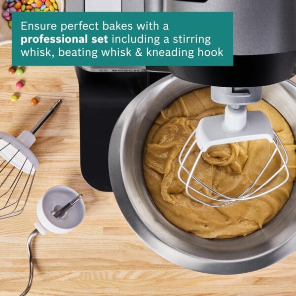 Bosch Series 2 Stand Mixer, 7 in 1 Functions, MUMS2VM40G, Black