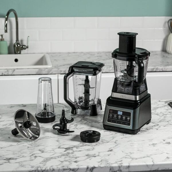 Ninja 3-in-1 Food Processor & Blender with Auto-iQ