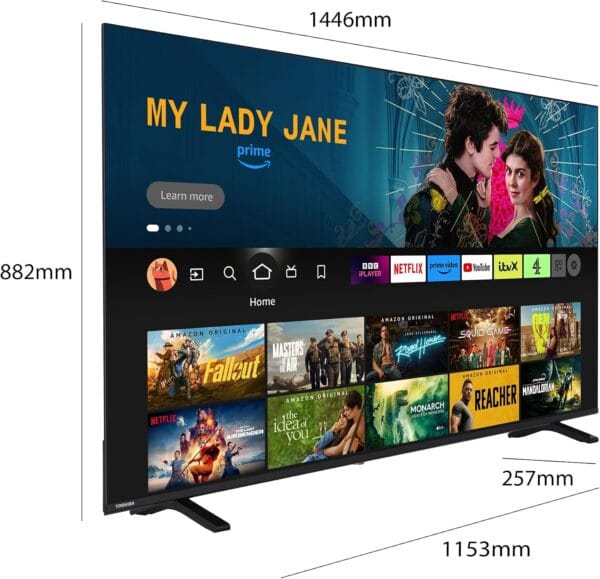 81xdyT6ljQL._AC_SL1500_ Toshiba UF26 Fire 43" 4K Ultra HD LCD Smart Fire TV
