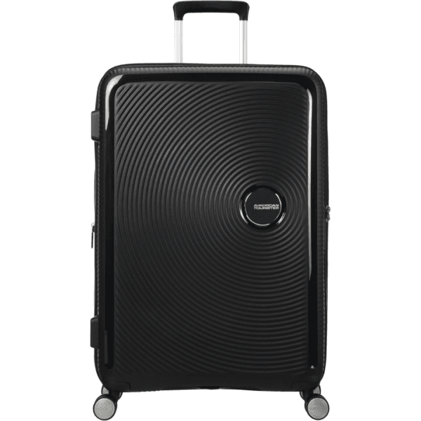 9 American Tourister Soundbox Spinner Check-in Suitcase, 77 cm