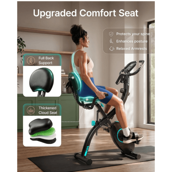 MERACH Multifunctional Foldable Exercise Bike