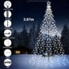 Joomer Christmas Tree Lights Topper Star Height 12.7ft 568 LED White