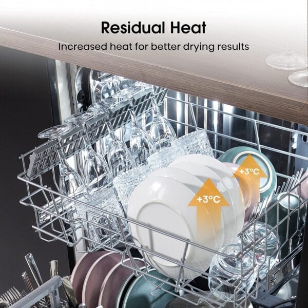 Hisense HS622E90XUK Freestanding Standard Dishwasher 85cm High