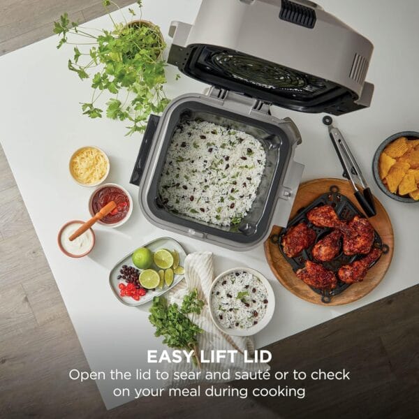 Ninja Speedi 12-in-1 Multi-Cooker, 5.7L Cooking Pot, Stone Gold ON500UKSTGD