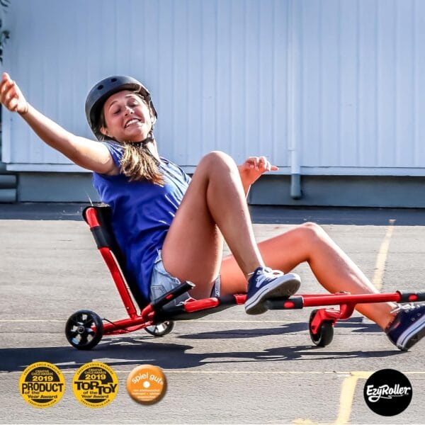 918MjS4f-6L._AC_SL1500_ EzyRoller Pro X Ride On Toy for Kids and Adults, Ages 9+, Up to 220 lbs - Red