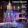 91FvLoTNpsL._AC_SL1500_ Joomer Christmas Tree Lights Topper Star Height 12.7ft 568 LED Multicolor