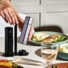 HexClad Tabletop Salt and Pepper Mill Set & Carrying Caddy Holder
