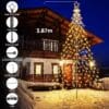 91SFJpA57TL._AC_SL1500_ Joomer Christmas Tree Lights Topper Star Height 127ft 568 LED Warm White