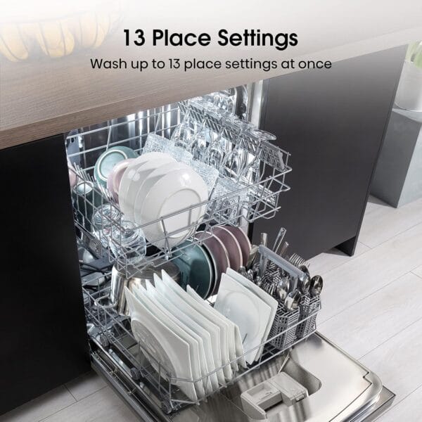 Hisense HS622E90XUK Freestanding Standard Dishwasher 85cm High