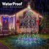 91XzXjIVA0L._AC_SL1500_ Joomer Christmas Tree Lights Topper Star Height 12.7ft 568 LED Multicolor