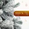 91Z0FQZEeGL._AC_SL1500_ YITAHOME Christmas Tree 6ft, Full Snow Flocked Artificial Tree with Foldable Metal Stand & Metal Frame
