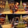 91hfUheZREL._AC_SL1500_ Joomer Christmas Tree Lights Topper Star Height 127ft 568 LED Warm White