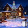 91kXYUrCOkL._AC_SL1500_ Joomer Christmas Tree Lights Topper Star Height 12.7ft 568 LED Multicolor