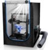 3D Printer Enclosure with Ventilation Kit, LED Light,Thermo-Hygrometer