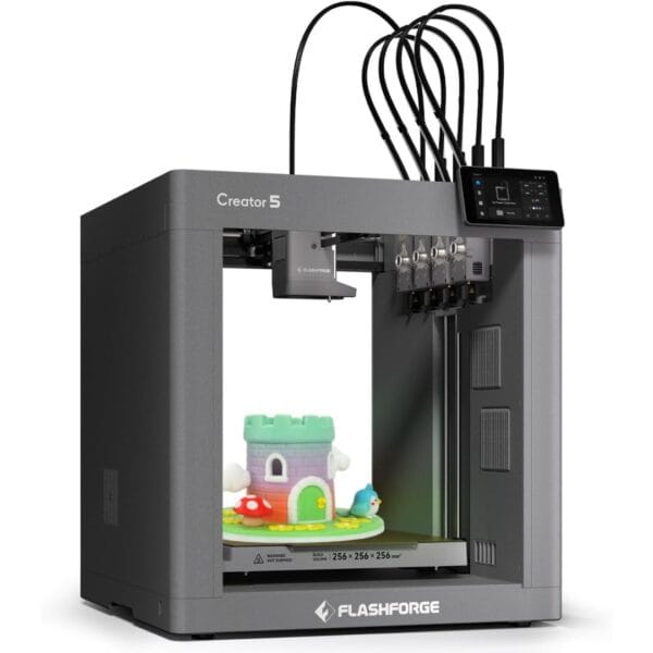 FLASHFORGE Creator 5 3D Printer, 4-Independent-Extruder