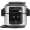 Ninja Foodi 11-in-1 6L SmartLid Multi-Cooker, Stainless Steel/Black OL550UK