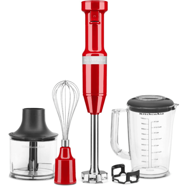 KitchenAid KHBV83ER Variable Speed Corded Hand Mixer with Accessories