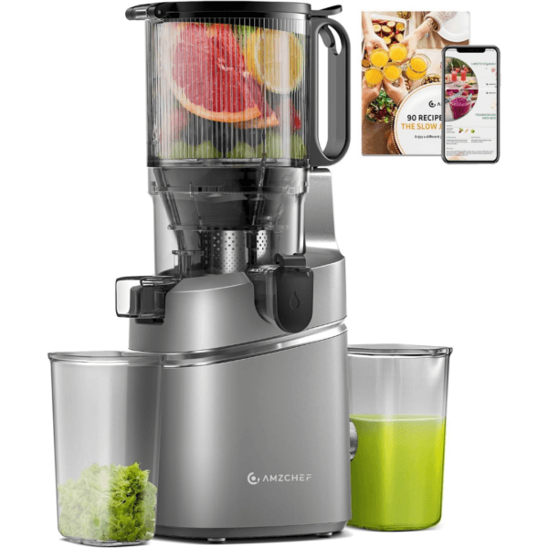 Untitled Design (13) AMZCHEF Cold Press Juicer, Slow Masticating Juicer, 145mm Wide Chute