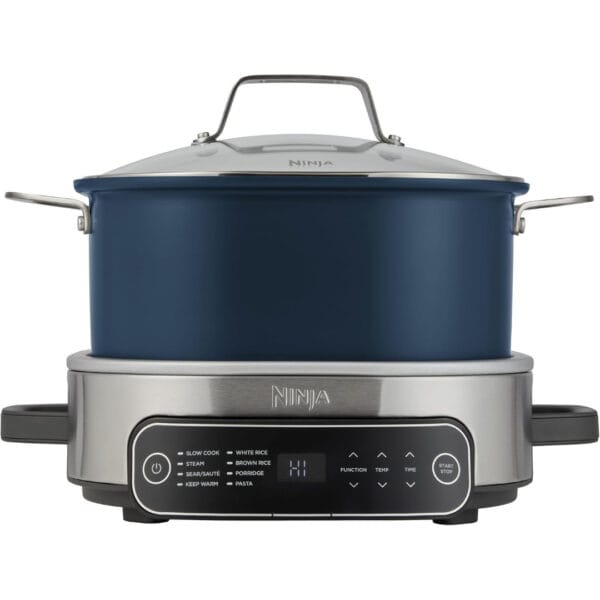 Ninja Foodi PossibleCooker, 6L Slow & Rice Cooker, Midnight Blue MC1101UK