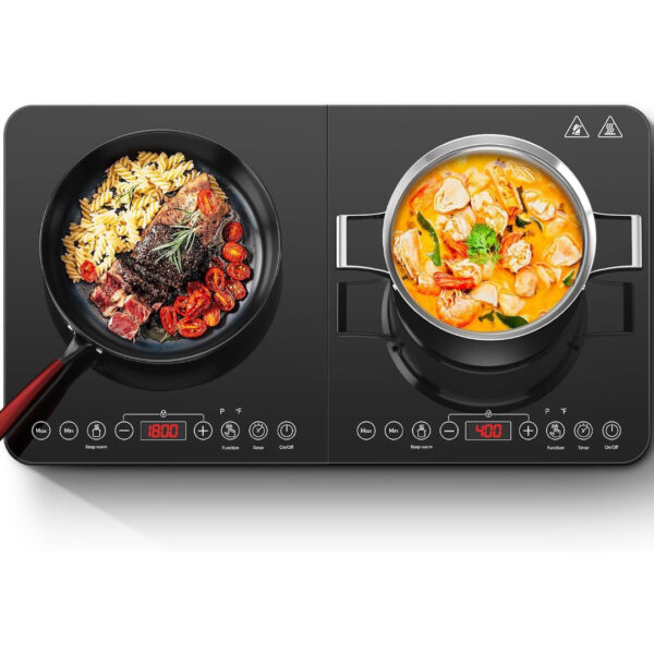 Untitled Design (3) Aobosi Double Induction Hob,Induction Hobs with Black Glass Panel Body