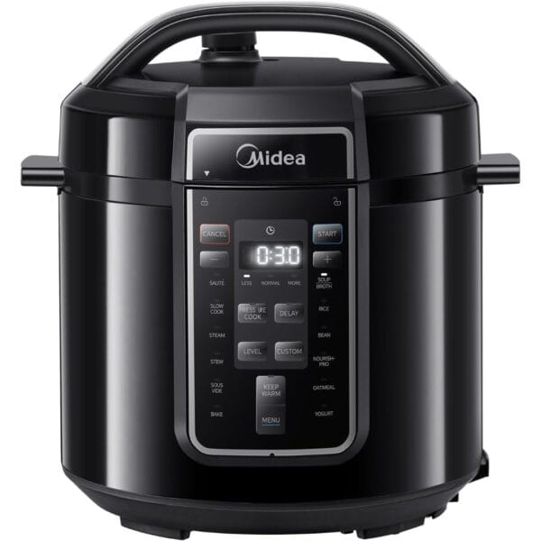 Untitled Design (3) Midea Electric Pressure Cooker 5.7L, 9-in-1 Multi Cooker, 12 Presets, 80kPa
