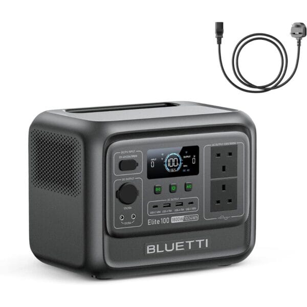 BLUETTI Elite 100 V2 Portable Power Station 1024Wh 1800W Generator