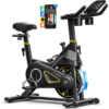 YPOO Exercise Bike, Adjustable Magnetic Resistance Stationary Bikes