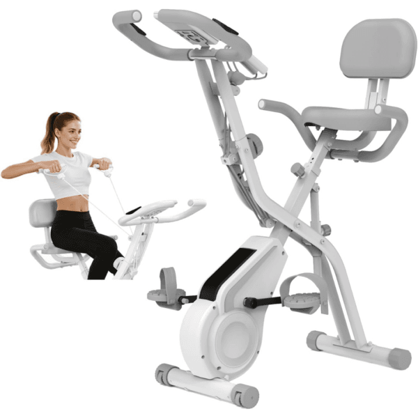 Home Exercise Bike Fitness Bike Silent with Adjustable Resistance