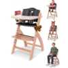 Abiie Beyond Junior Wooden High Chair with Tray